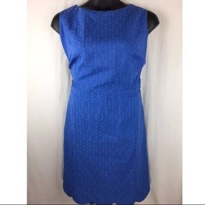 Talbots Woman Sleeveless Scalloped Hem Dress EP9